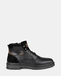 WYSTAN BLACK SUEDE