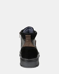 WYSTAN BLACK SUEDE