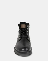 WYSTAN BLACK SUEDE