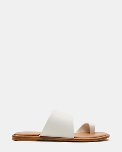 ZANII WHITE LEATHER