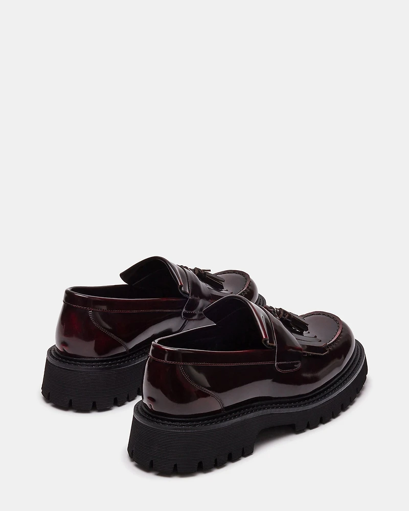 ZEV BURGUNDY LEATHER