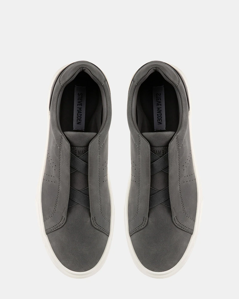 ZIGGYY GREY NUBUCK