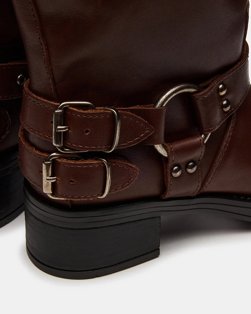 ASTOR-W BROWN LEATHER