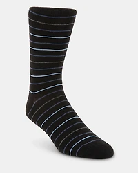 5 PK ALEX MEN'S STRIPE CREW SOCKS BLUE MULTI