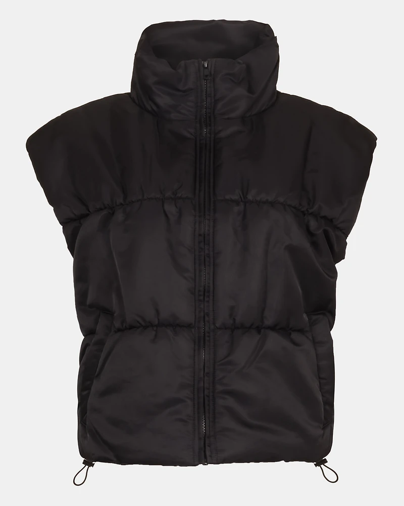 ADRIANNA PUFFER BLACK