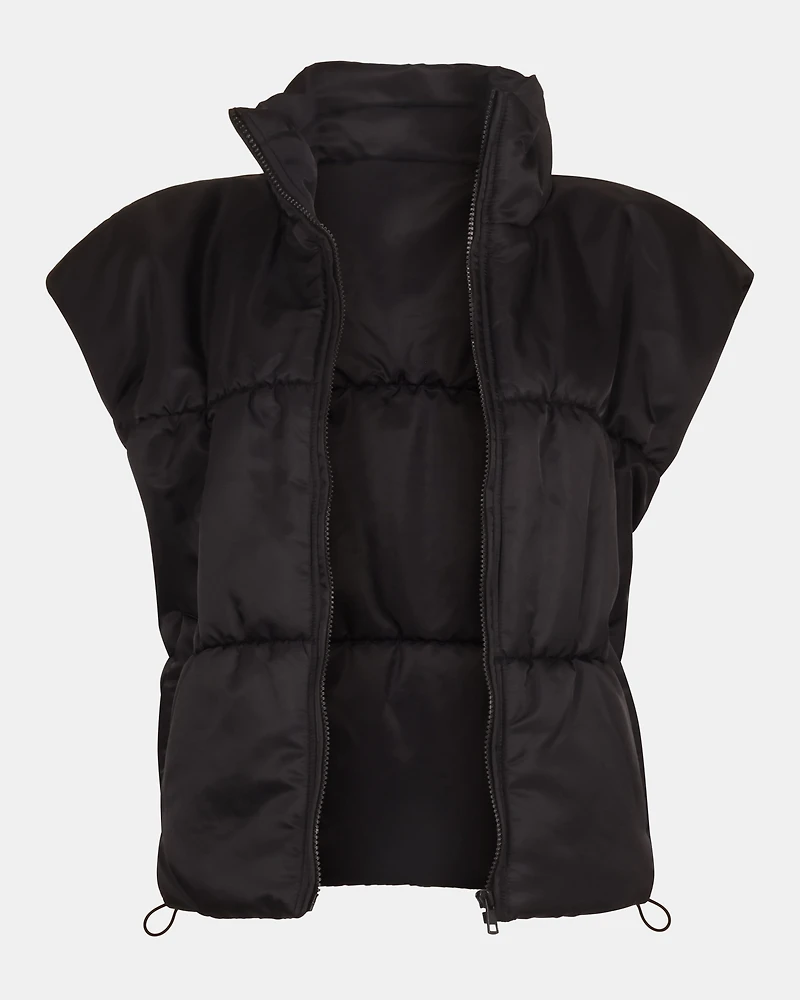 ADRIANNA PUFFER BLACK