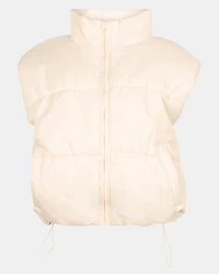 ADRIANNA PUFFER WHITE