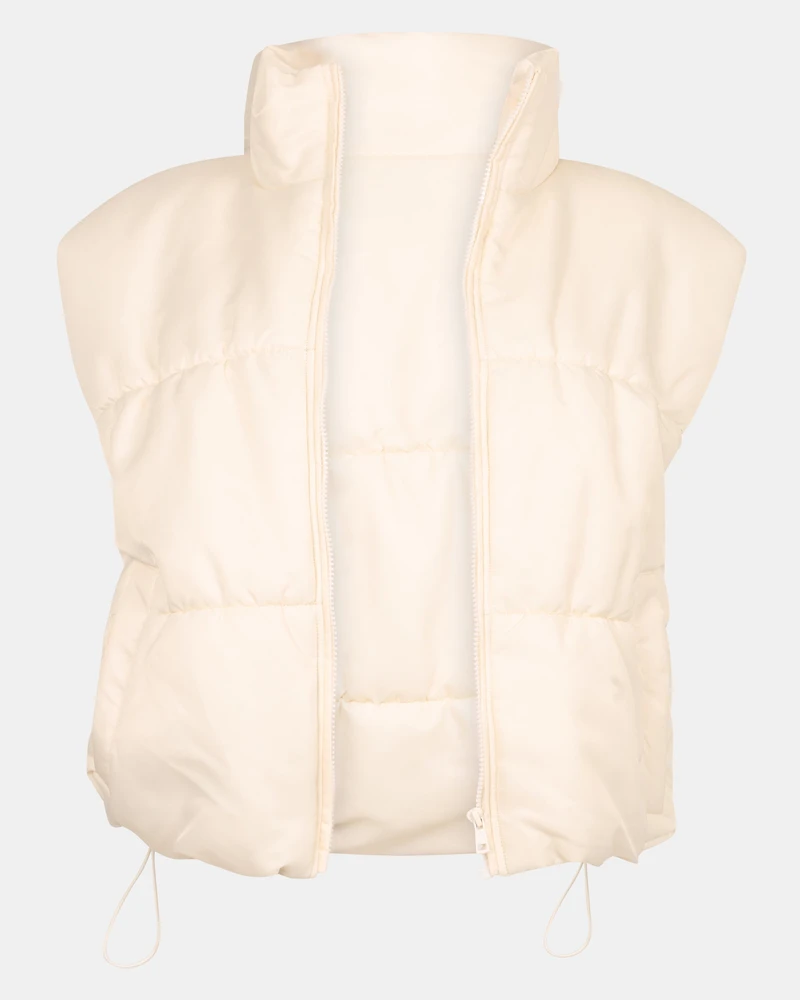 ADRIANNA PUFFER WHITE