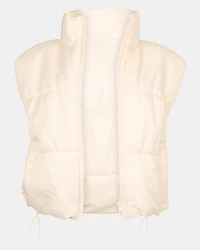 ADRIANNA PUFFER WHITE