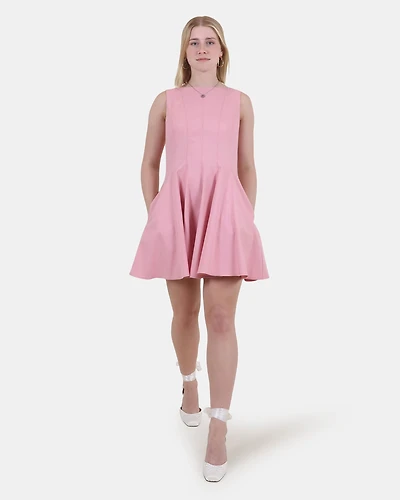 BROOKLYN DRESS PINK
