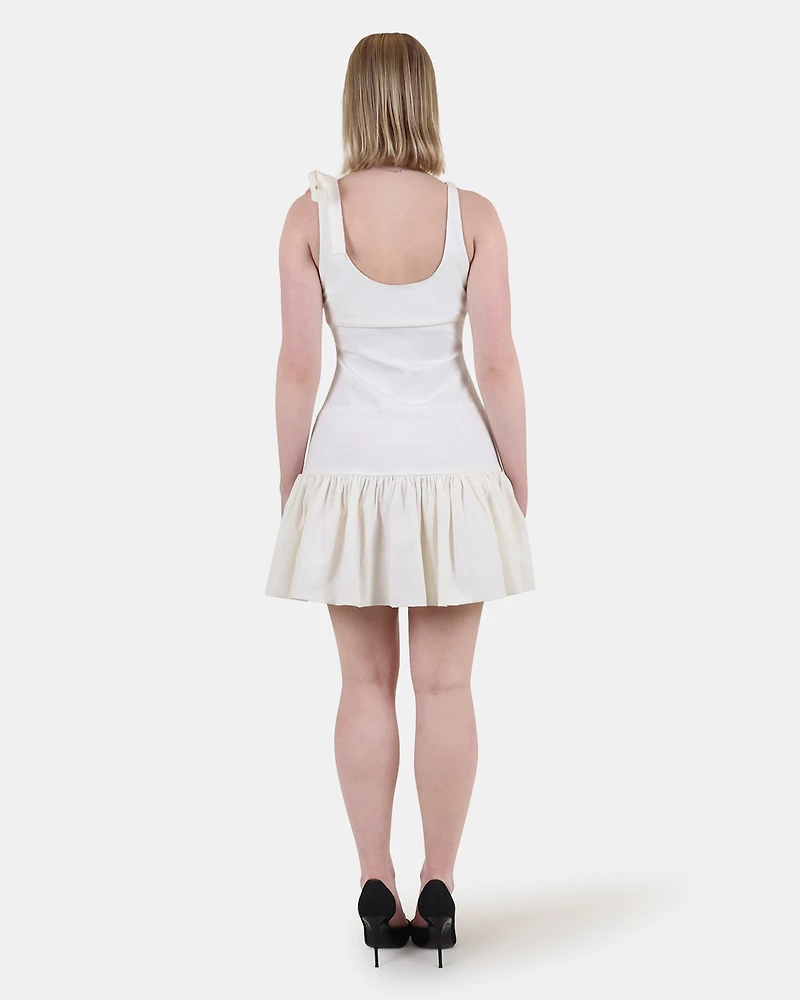 CHANELLY DRESS WHITE