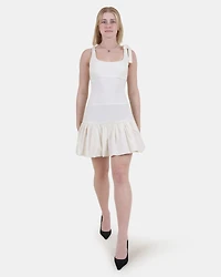 CHANELLY DRESS WHITE