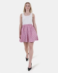 JENNIFER DRESS PINK MULTI