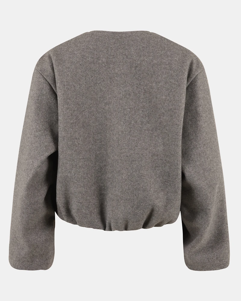 LISA BOMBER GREY