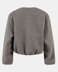 LISA BOMBER GREY