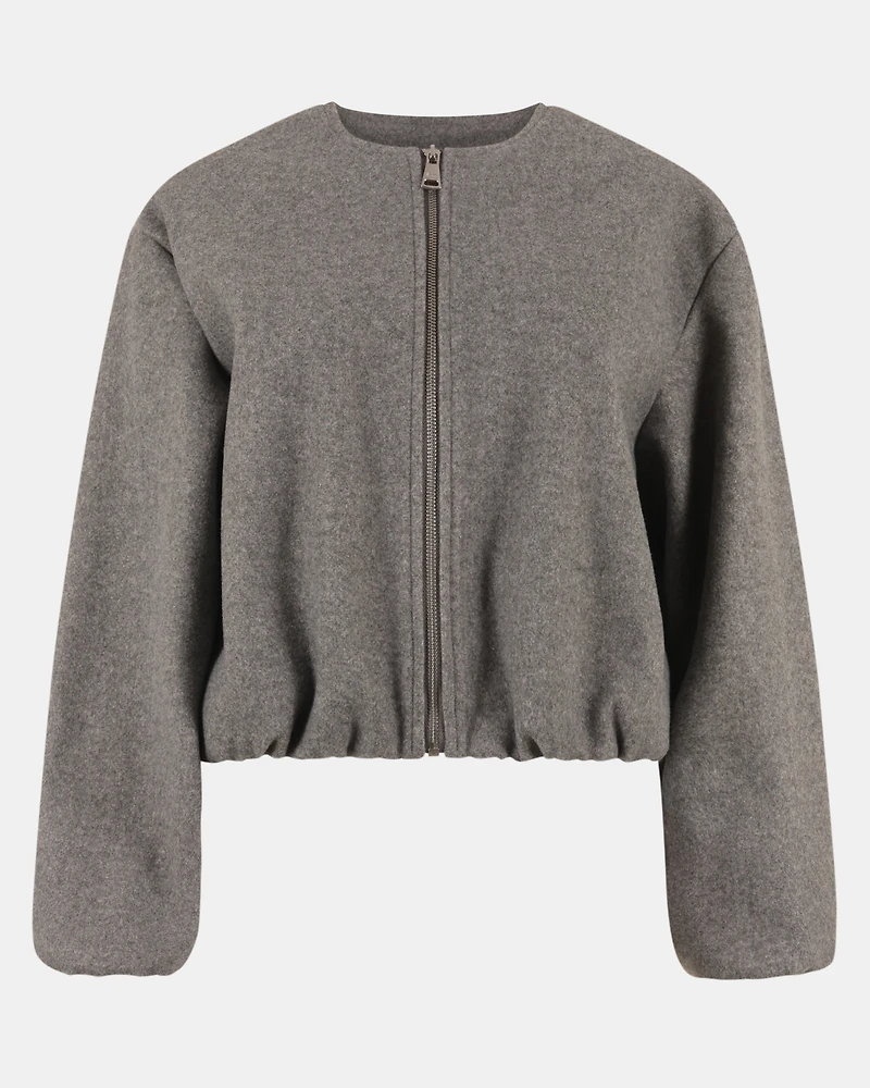 LISA BOMBER GREY
