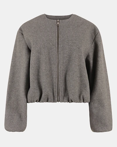 LISA BOMBER GREY