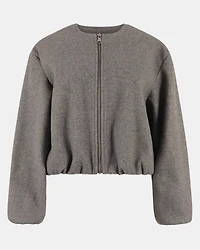 LISA BOMBER GREY