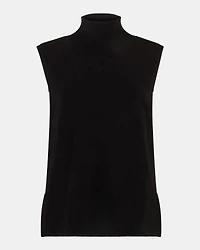 NATHALIE MOCK NECK TOP BLACK