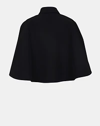 NOEMIE TRENCH CAPE BLACK