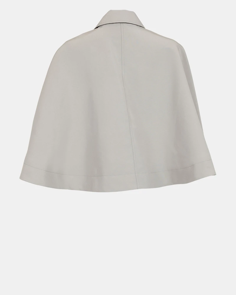 NOEMIE TRENCH CAPE GREY