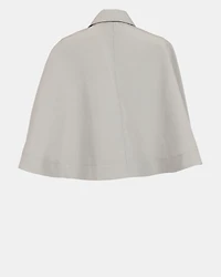 NOEMIE TRENCH CAPE GREY