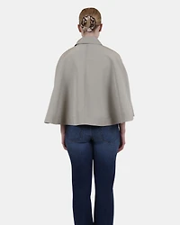 NOEMIE TRENCH CAPE GREY