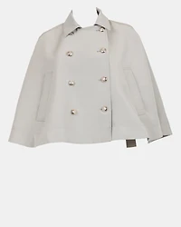 NOEMIE TRENCH CAPE GREY