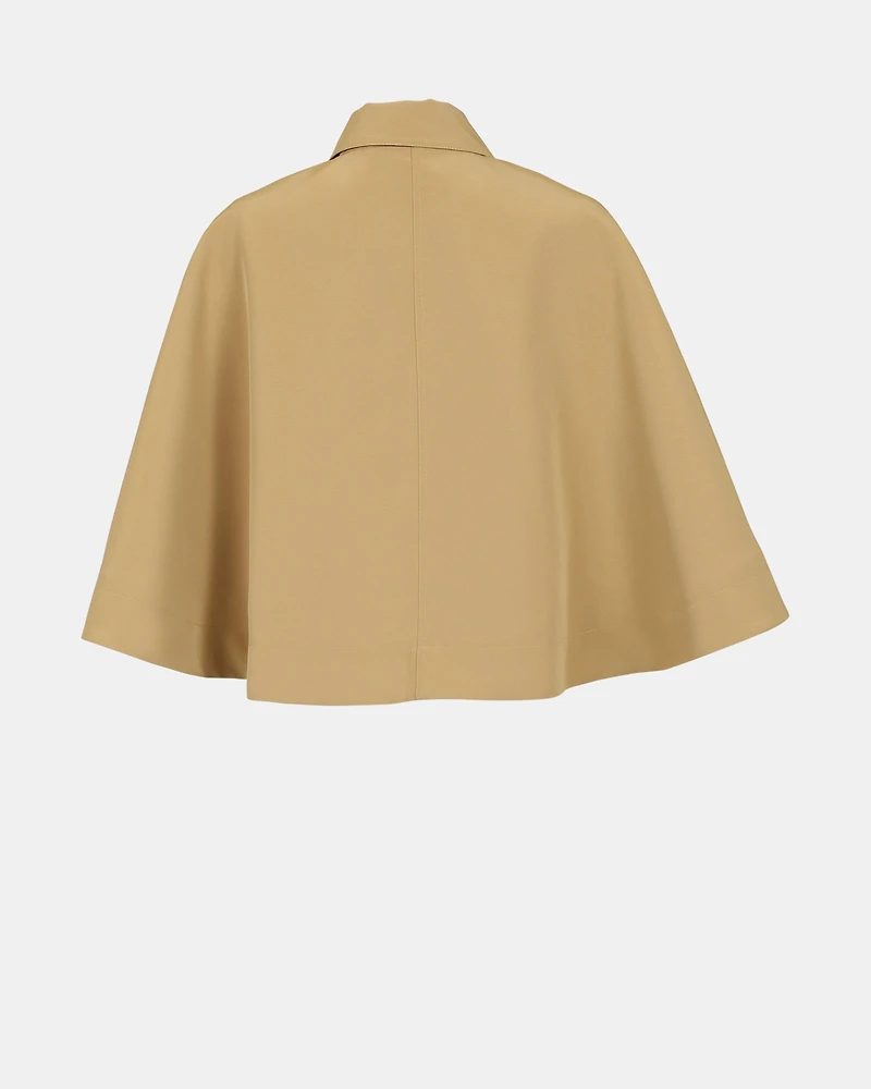 NOEMIE TRENCH CAPE KHAKI