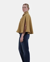 NOEMIE TRENCH CAPE KHAKI