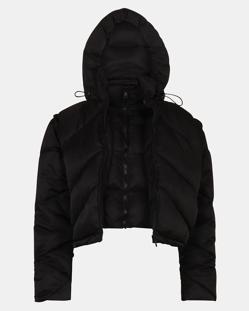 SARA COAT BLACK