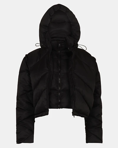 SARA COAT BLACK
