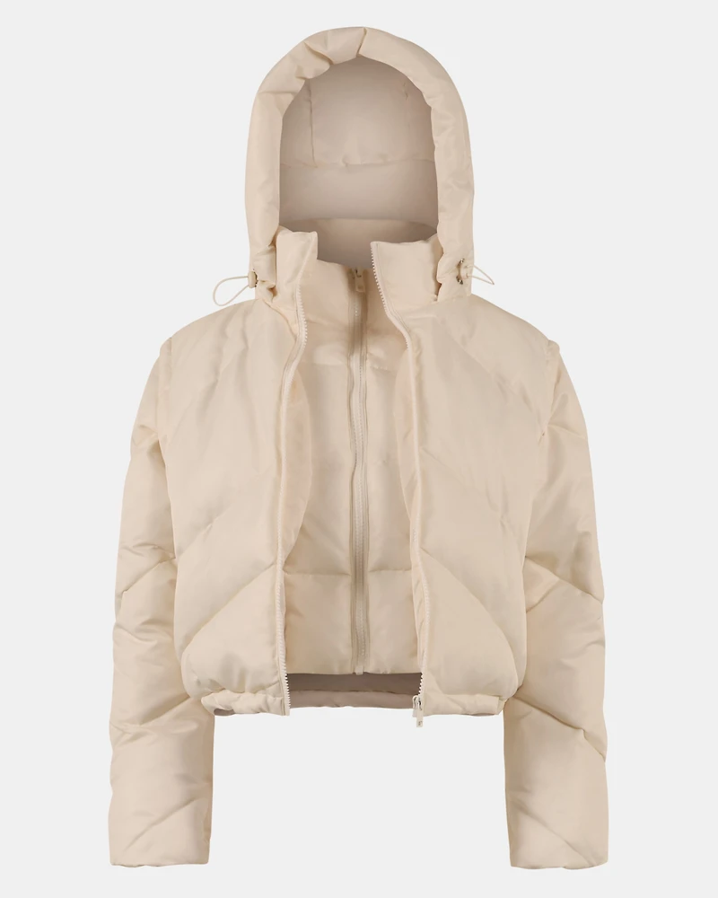 SARA COAT WHITE