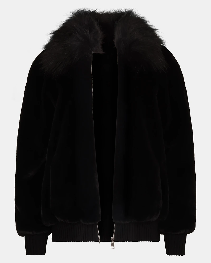 SILVIA COAT BLACK