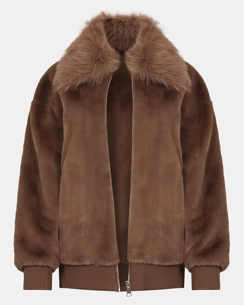 SILVIA COAT MOCHA