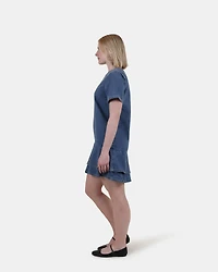 TINA DRESS DARK BLUE DENIM