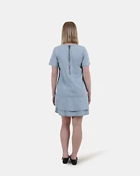 TINA DRESS LIGHT BLUE DENIM