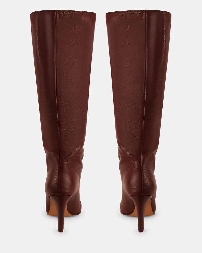 RIZK BURGUNDY LEATHER