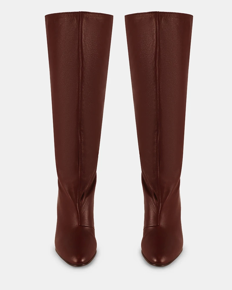 RIZK BURGUNDY LEATHER