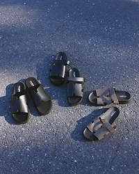 RENATO BLACK LEATHER