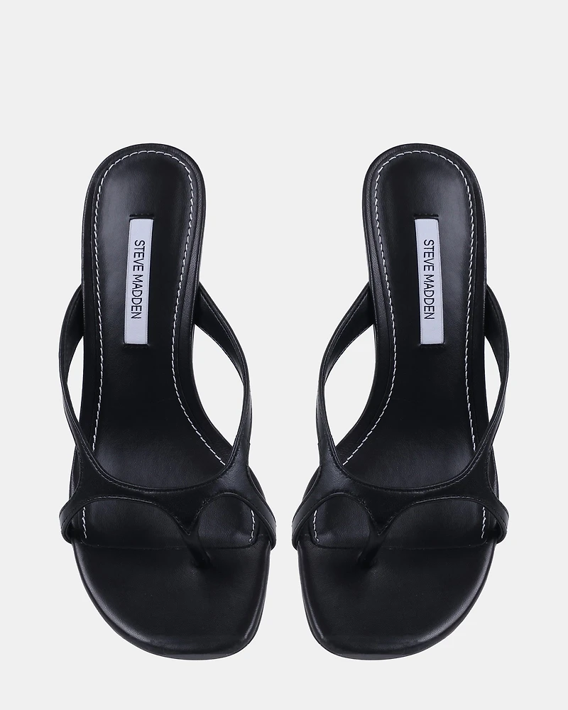 BRIENNA BLACK LEATHER