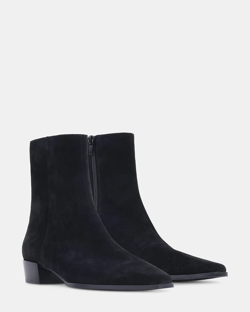JANAY BLACK SUEDE
