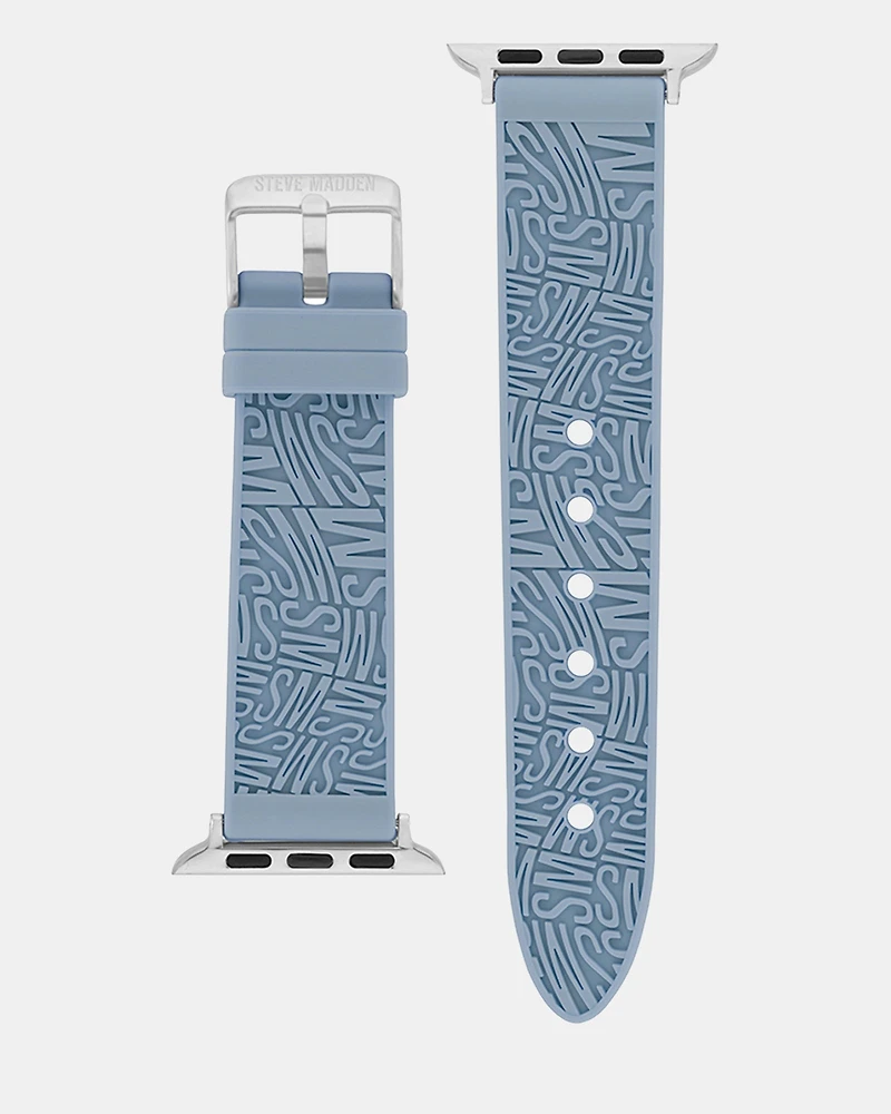 Apple Watch® RUBBER LOGO BAND 42/44/45MM