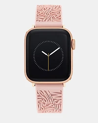 Apple Watch® RUBBER LOGO BAND 38/40/41MM PINK