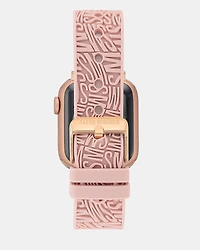 Apple Watch® RUBBER LOGO BAND 38/40/41MM PINK