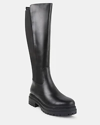 CINDY BLACK LEATHER