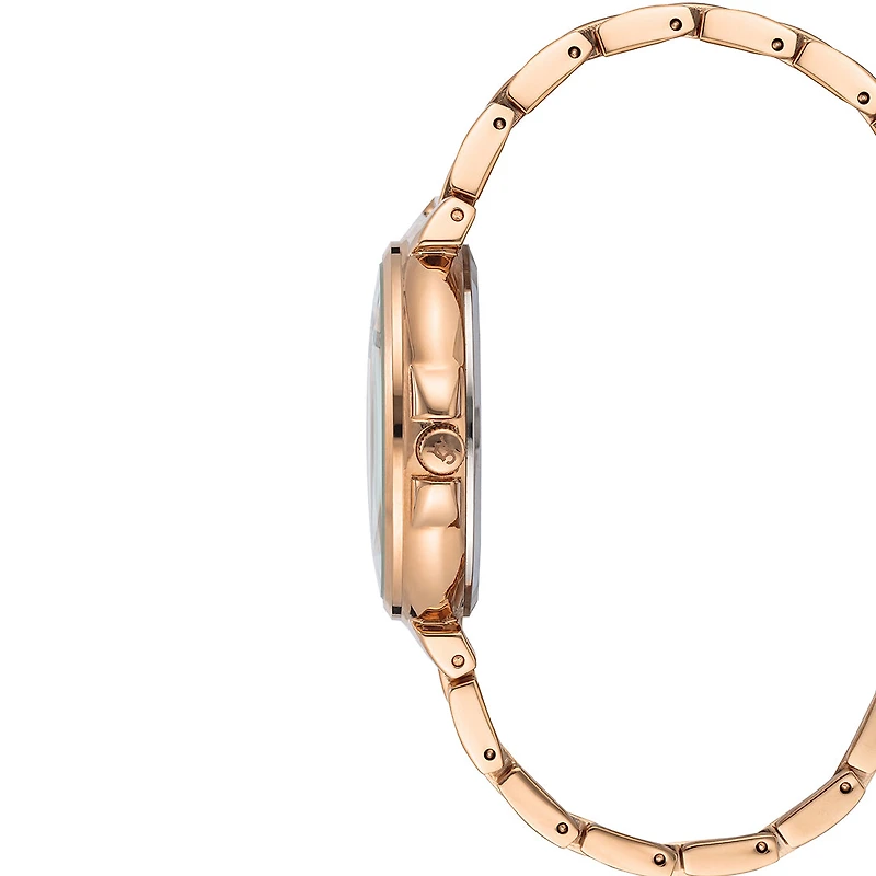 CLEAN LINE LINK WATCH ROSE GOLD