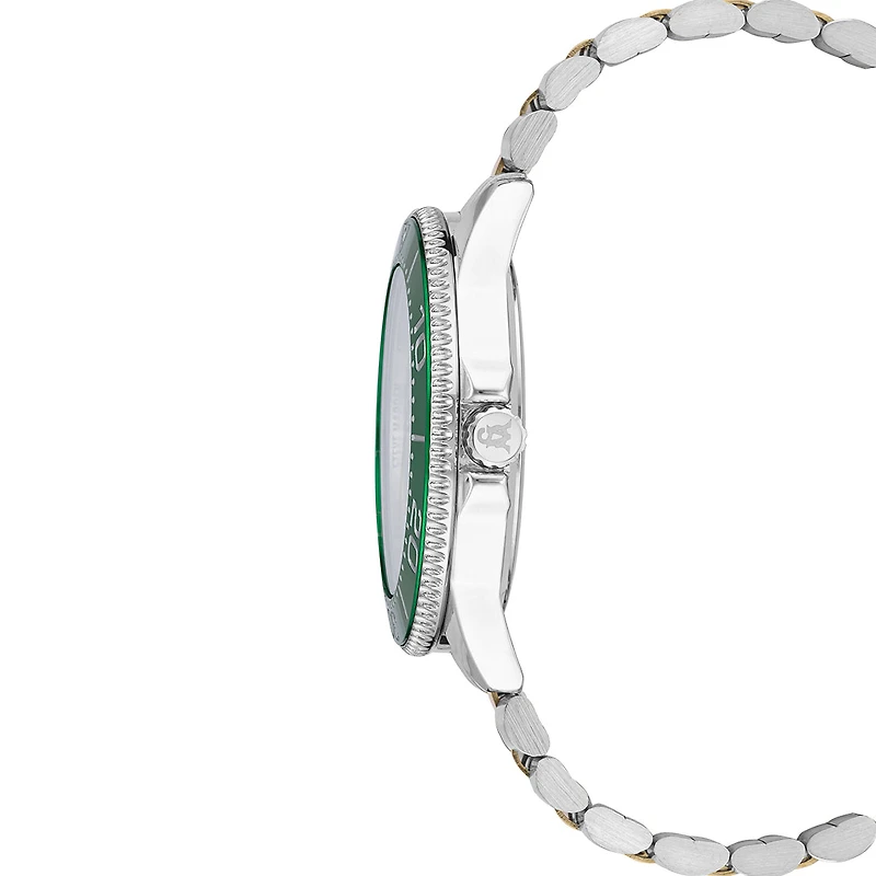 CLASSIC STATEMENT WATCH GOLD/GREEN