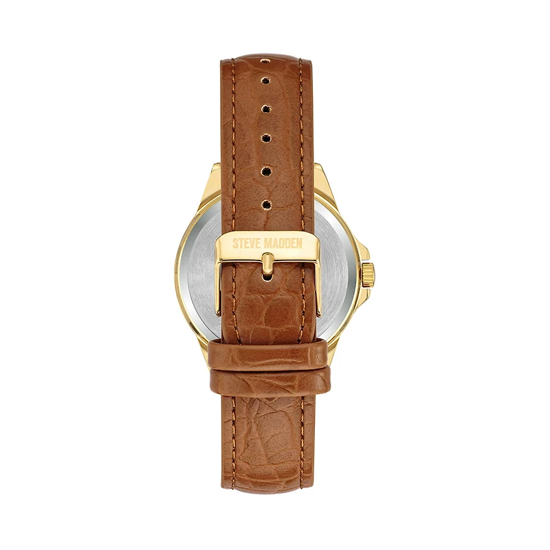 CLASSIC EMBOSSED WATCH GOLD MULTI