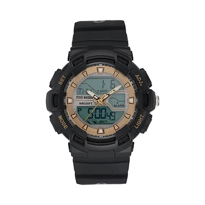 OVERSIZED SPORT WATCH BLACK MULTI